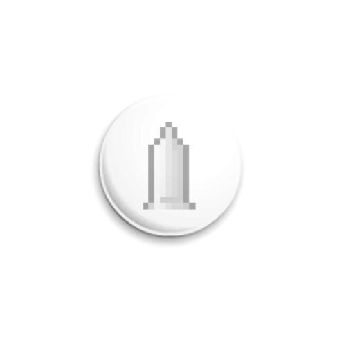 Значок 25мм с принтом  ICQ Статус #33