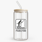 Банка с бамбуковой крышкой