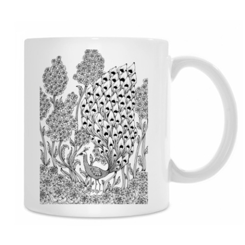 Кружка Павлин