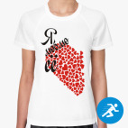 Женская спортивная футболка