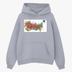 Толстовка худи оверсайз