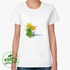 Женская футболка органик