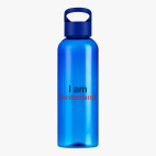 Прозрачная спортивная бутылка