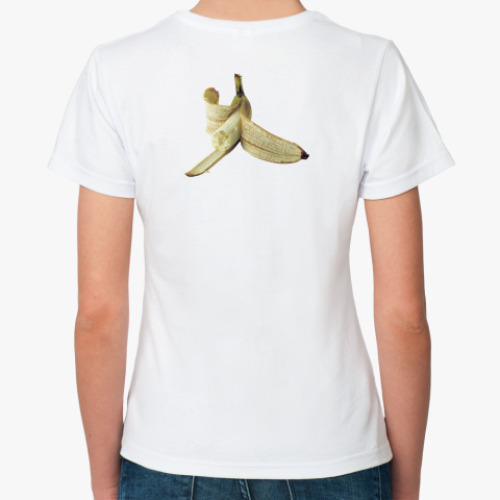 Классическая футболка с принтом  ''Bananas''