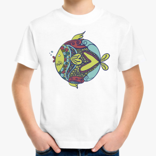 Детская футболка Рыба-шар