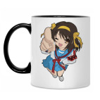 Кружка двухцветная