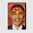 Холст 20 х 30 см Стрекоза: Барак Обама