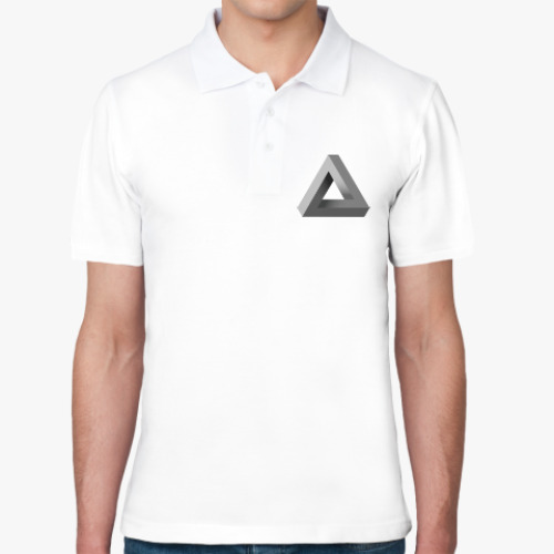 Рубашка поло Невозможный Треугольник 3D