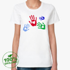 Женская футболка органик