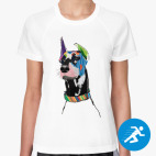 Женская спортивная футболка