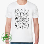 Мужская футболка органик