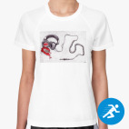Женская спортивная футболка