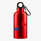 Металлическая бутылка 400 мл UV-DTF