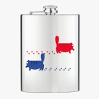 Фляжка стальная