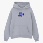 Толстовка худи оверсайз