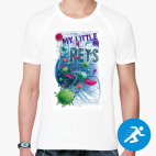 Мужская спортивная футболка