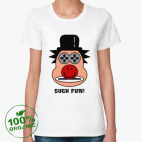 Женская футболка органик