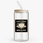 Банка с бамбуковой крышкой