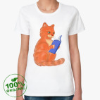 Женская футболка органик