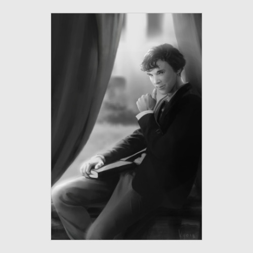 Постер с принтом Sherlock