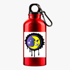 Металлическая бутылка 400 мл UV-DTF