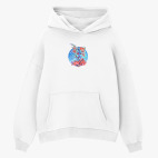 Толстовка худи оверсайз