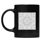 Кружка цветная UV-DTF