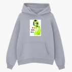 Толстовка худи оверсайз