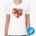 Женская спортивная футболка