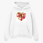 Толстовка худи оверсайз