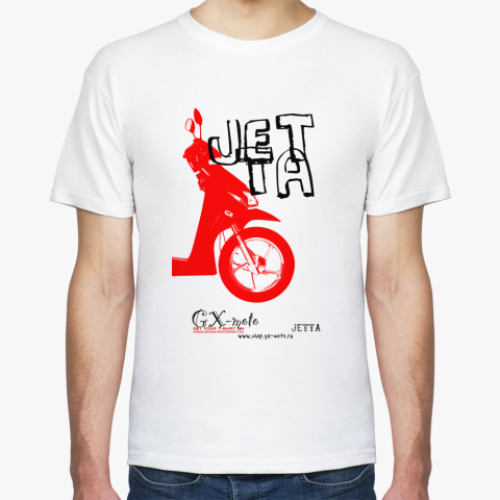 Футболка с принтом Gx-Moto Jetta Red