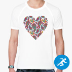 Мужская спортивная футболка