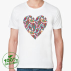 Мужская футболка органик