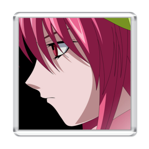 Магнит с принтом  Elfen Lied