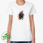 Женская футболка органик