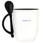 Кружка с ложкой