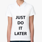 Женская рубашка поло