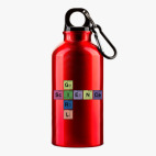 Металлическая бутылка 400 мл UV-DTF