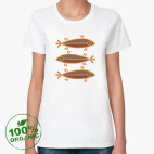 Женская футболка органик