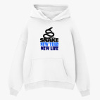 Толстовка худи оверсайз