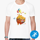 Мужская спортивная футболка