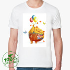 Мужская футболка органик