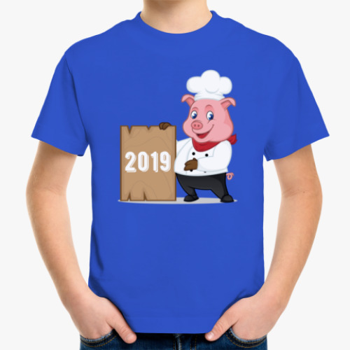 Детская футболка Piggy Chef
