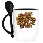 Кружка с ложкой