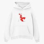 Толстовка худи оверсайз