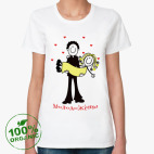 Женская футболка органик