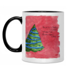 Кружка двухцветная