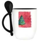 Кружка с ложкой