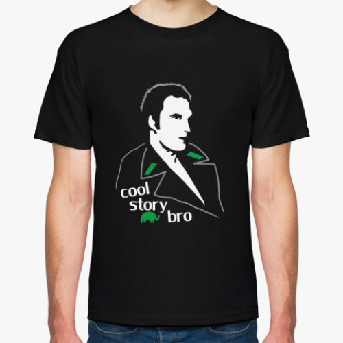 Футболка  Зеленый Слоник