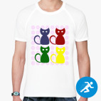 Мужская спортивная футболка